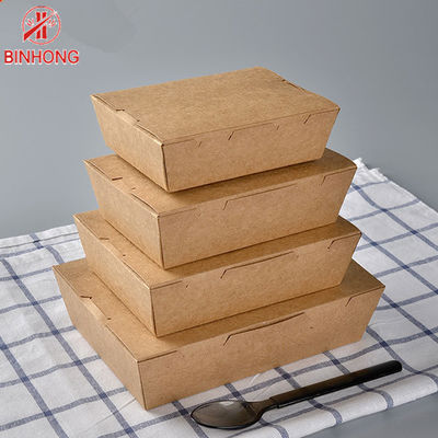 Takeout повторно использованная складывая бумага принимает прочь коробке устранимое 24oz