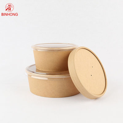 Бумага еды принимает прочь коробке одностеночное Biodegradable 1200ml