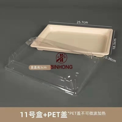 Коробка Biodegradable Eco бумажных суш на вынос дружелюбное
