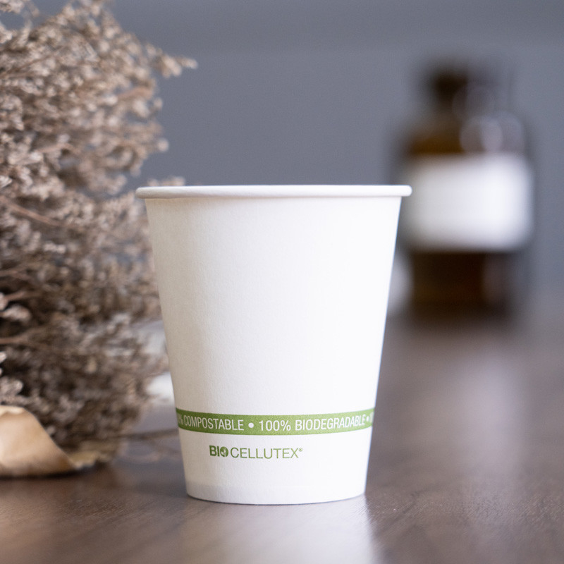 Biodegradable изготовленный на заказ напечатанный pla бумажного стаканчика эспрессо