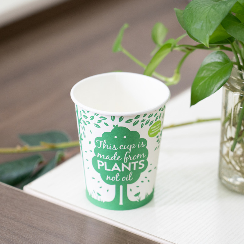 Biodegradable изготовленный на заказ напечатанный pla бумажного стаканчика эспрессо