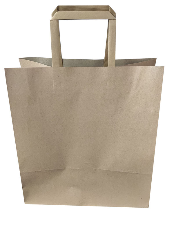 Сумки Eco дружелюбные 110gsm 16x6x12» повторно использованные Kraft