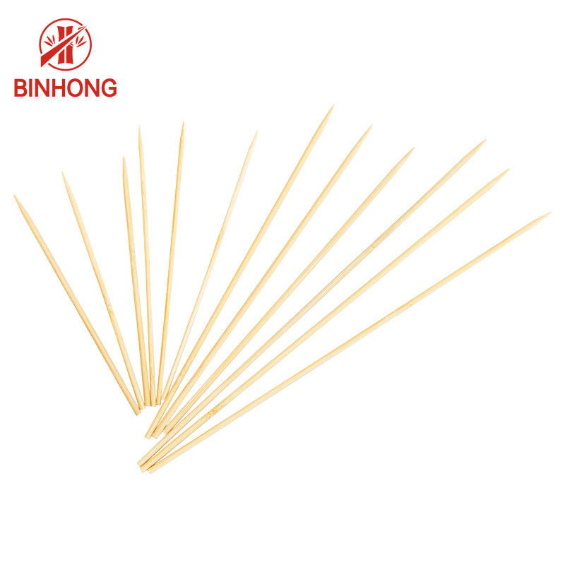 БАРБЕКЮ логотипа 7cm Eco ручки дружелюбного изготовленного на заказ бамбуковые