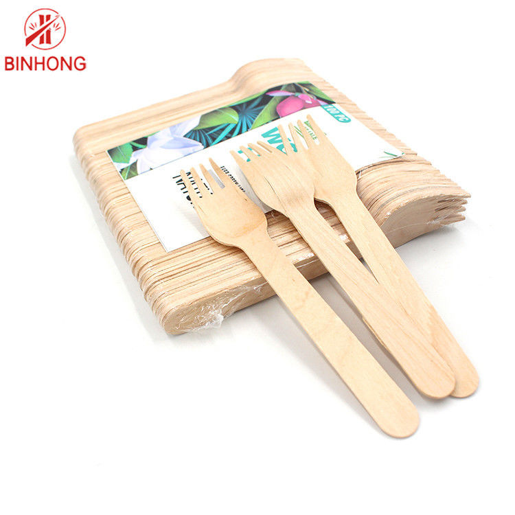 Biodegradable столовый прибор Birchwood 14cm устранимый деревянный