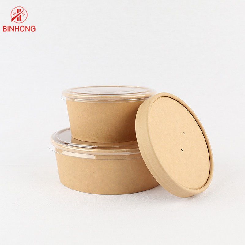 Бумага еды принимает прочь коробке одностеночное Biodegradable 1200ml
