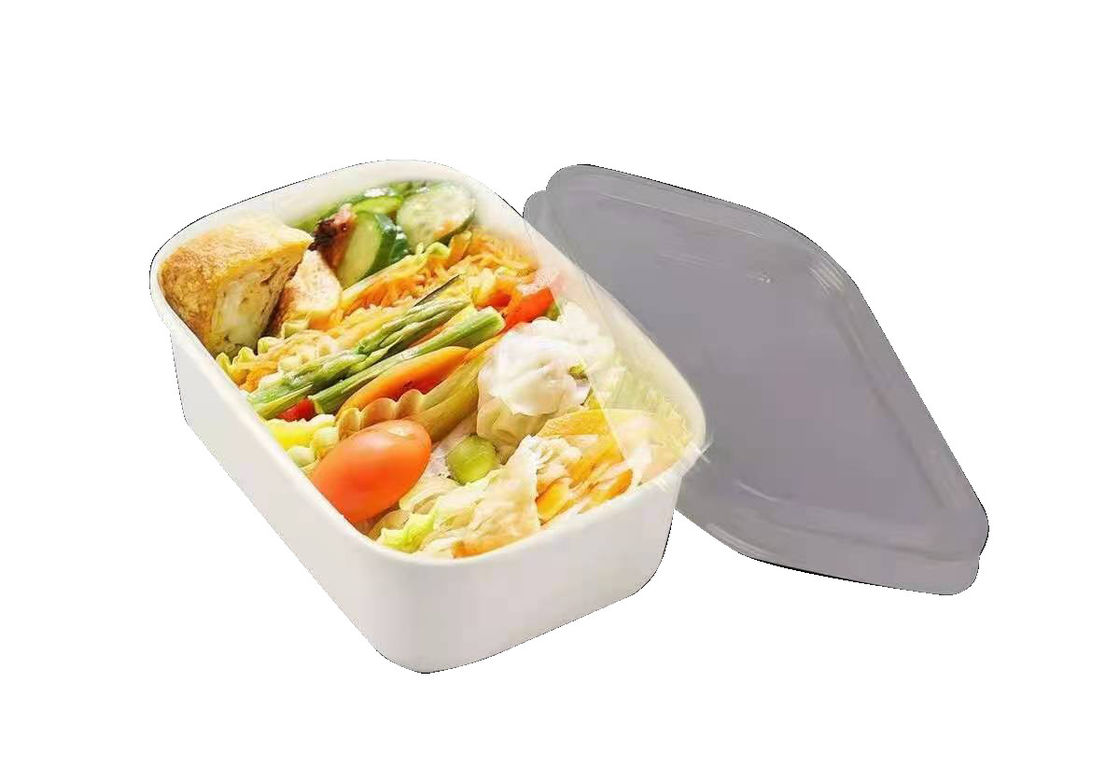 Бумага SGS квадрата принимает прочь коробке Biodegradable устранимое