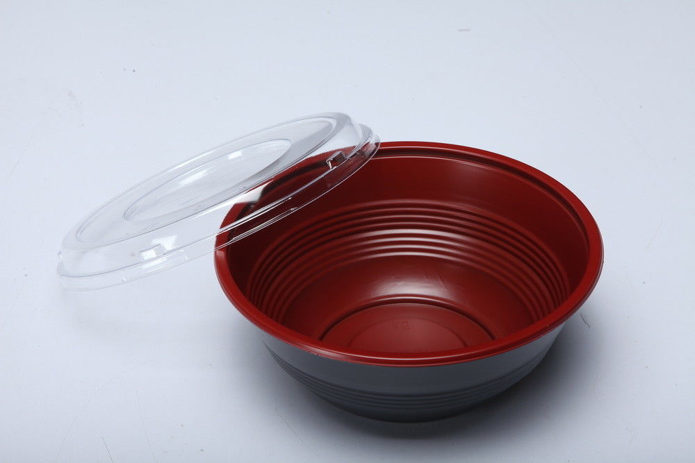 Шар риса упаковки еды PP стойкости пластиковый Microwavable устранимый