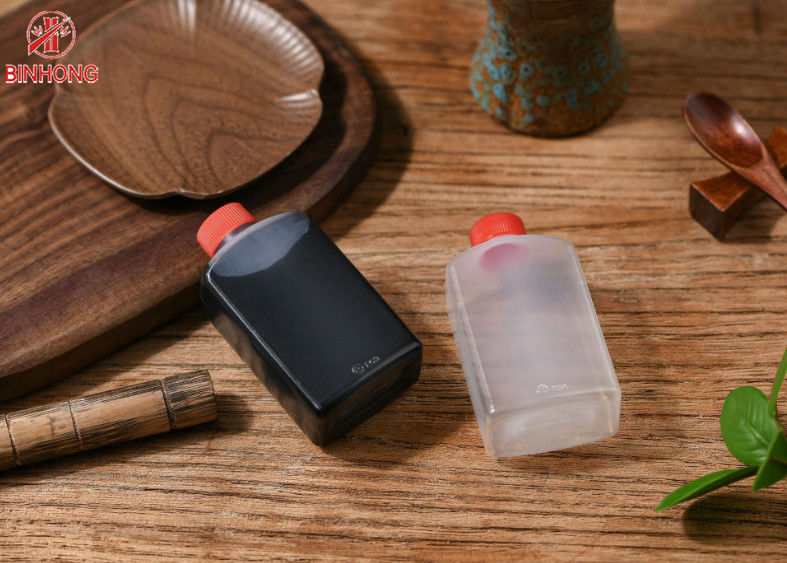 Устранимая бутылка 6ml 15ml 30ml соевого соуса PE качества еды
