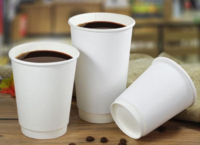 Чашка 16oz напитка кофе бумаги Kraft двойного слоя ISO9001 для кафа