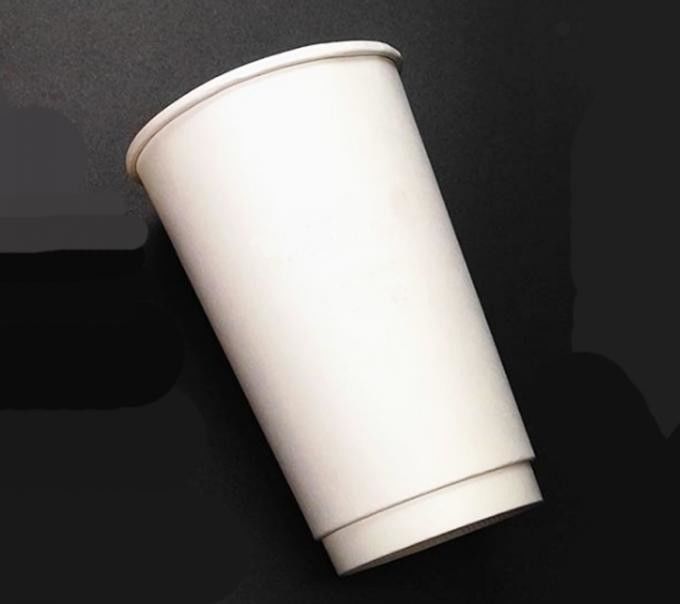 Чашка 16oz напитка кофе бумаги Kraft двойного слоя ISO9001 для кафа