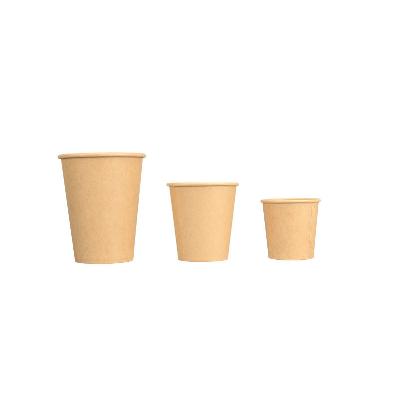 Изолированный устранимый бумажный стаканчик 7oz 8oz 10oz 12oz