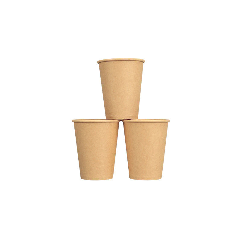 Изолированный устранимый бумажный стаканчик 7oz 8oz 10oz 12oz