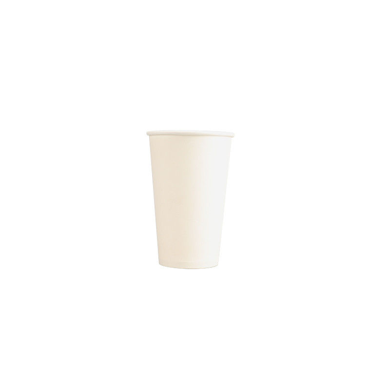 бумажный стаканчик белого кофе 12oz 60mm нижний одностеночный устранимый Biodegradable