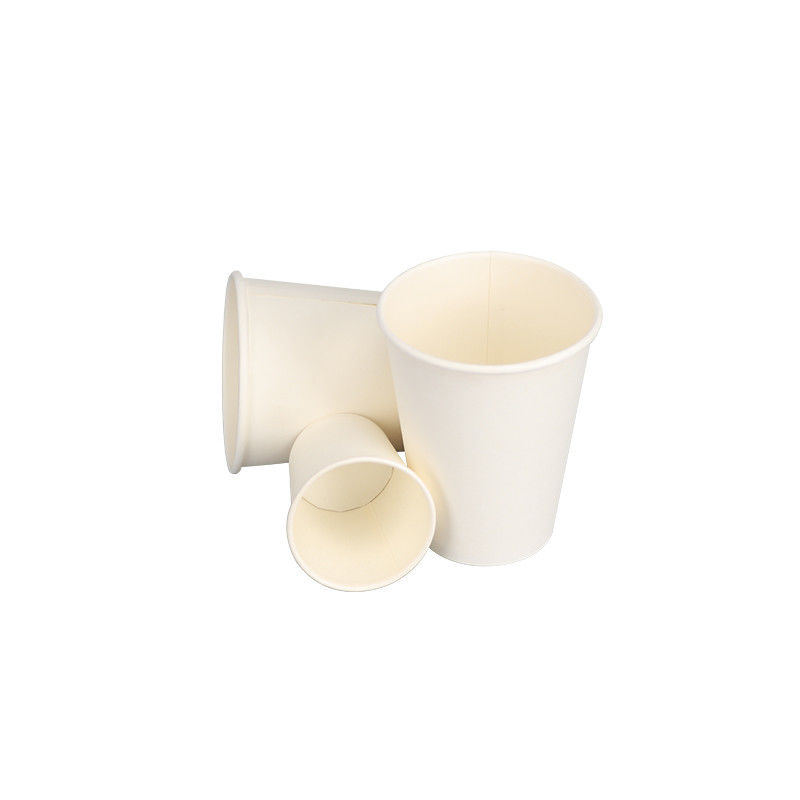 бумажный стаканчик белого кофе 12oz 60mm нижний одностеночный устранимый Biodegradable
