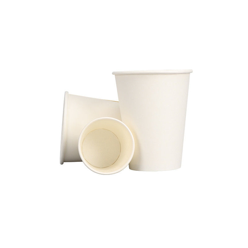 бумажный стаканчик белого кофе 12oz 60mm нижний одностеночный устранимый Biodegradable