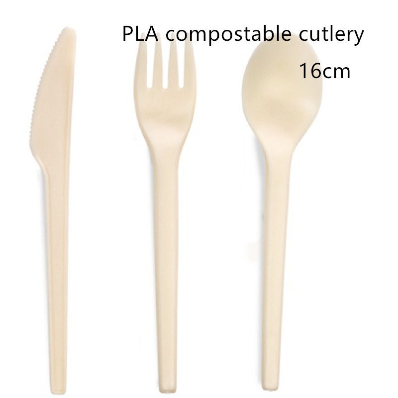 Biodegradable ложка и вилка ножа CPLA на обед