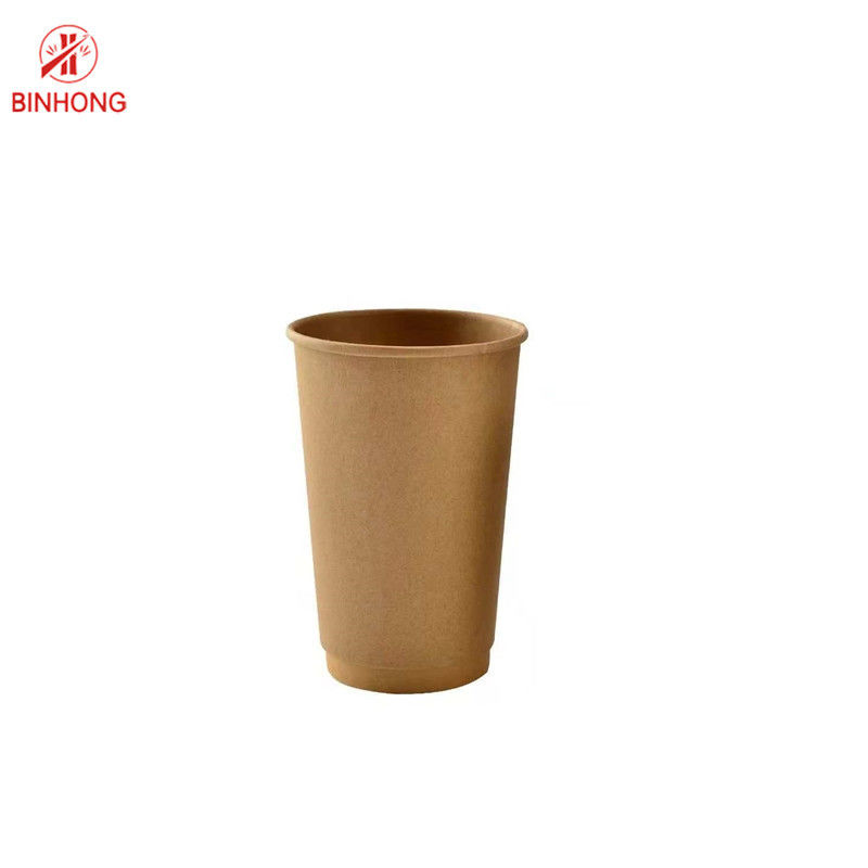 Покрытые PE кофейные чашки BPA 300gsm Kraft бумажные свободные