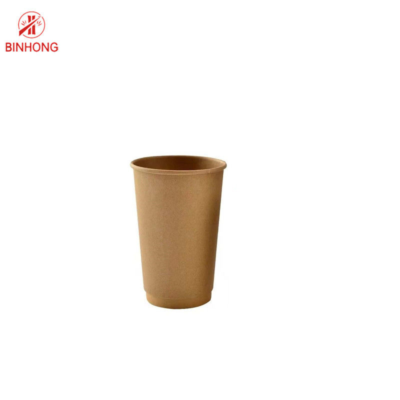 Покрытые PE кофейные чашки BPA 300gsm Kraft бумажные свободные