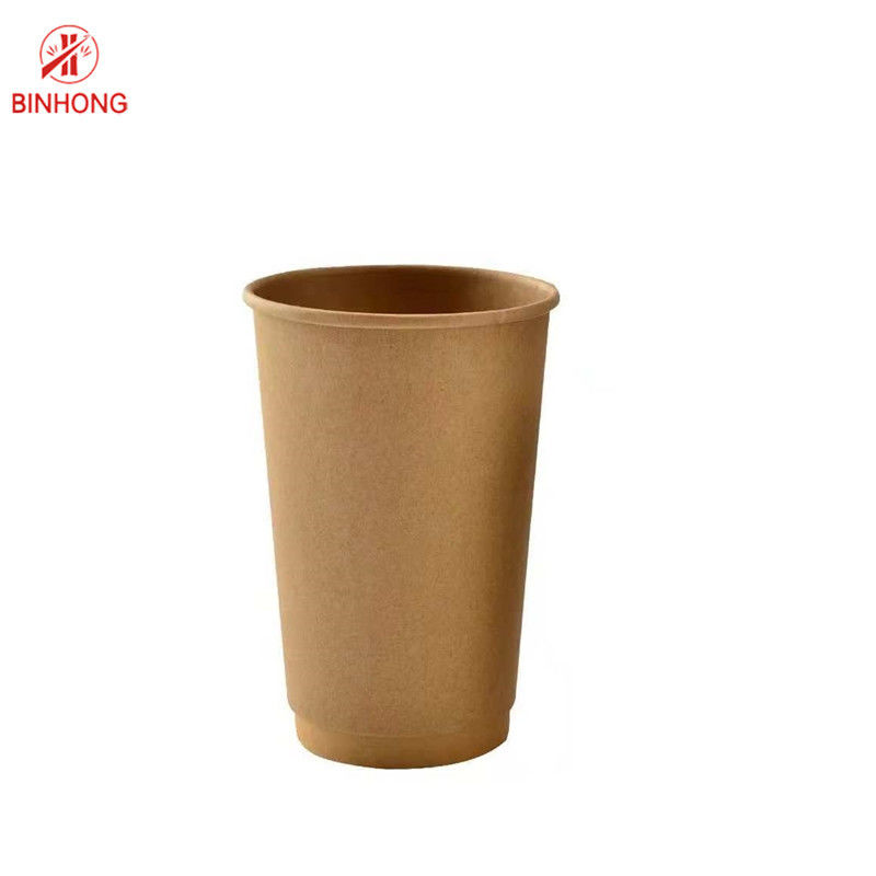 Покрытые PE кофейные чашки BPA 300gsm Kraft бумажные свободные