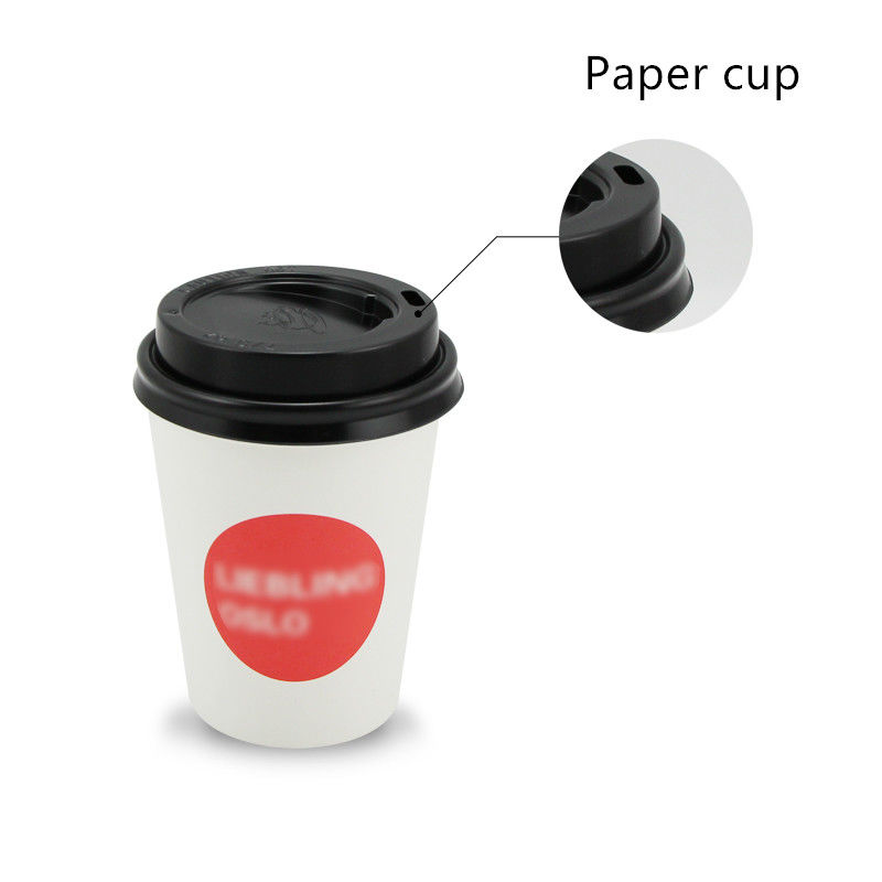 Compostable PLA выровнял чашки бамбуковой бумаги волокна 280gsm выпивая