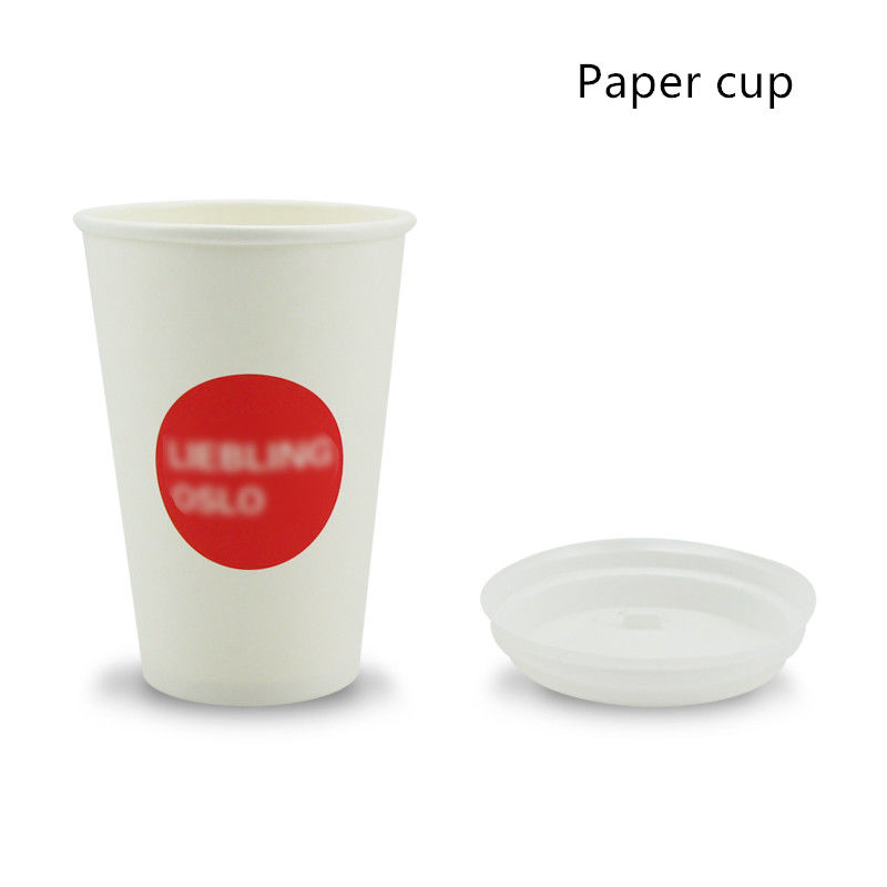 Compostable PLA выровнял чашки бамбуковой бумаги волокна 280gsm выпивая