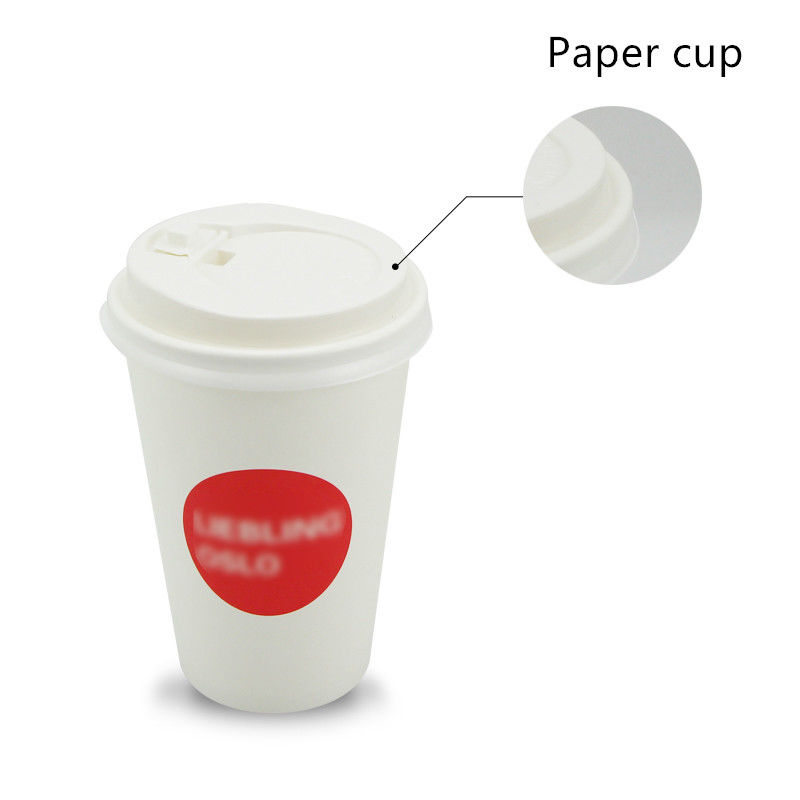 Compostable PLA выровнял чашки бамбуковой бумаги волокна 280gsm выпивая