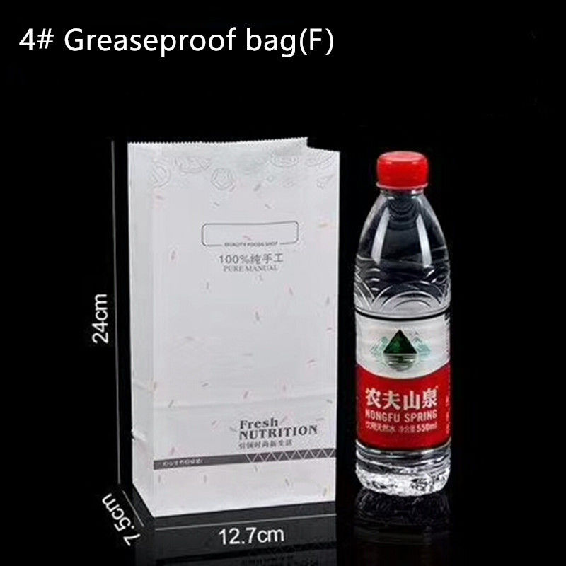 Biodegradable плоские нижние бумажные мешки Kraft воска покрытые PE выровнянные для печений