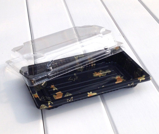 Stackable устранимый контейнер суш PS пластиковый
