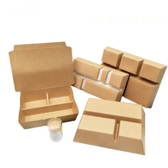 Коробка 3 4 Biodegradable фаст-фуда упаковывая сейф микроволны 5 отсеков